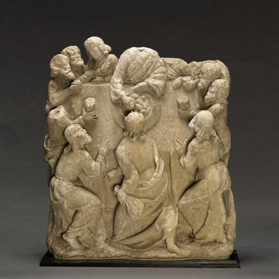 CIRCLE OF ADAM KRAFT (1455 - CIRCA 1509) | RELIEF WITH THE LAST SUPPER