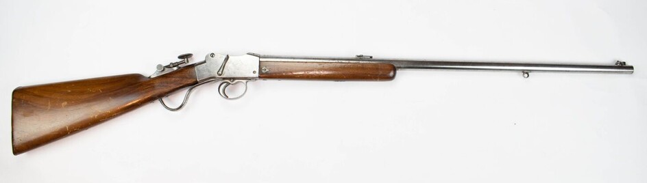 Carabine Greener « miniature club rifle » calibre. un coup, calibre 6mm, avec dioptre. Canon...