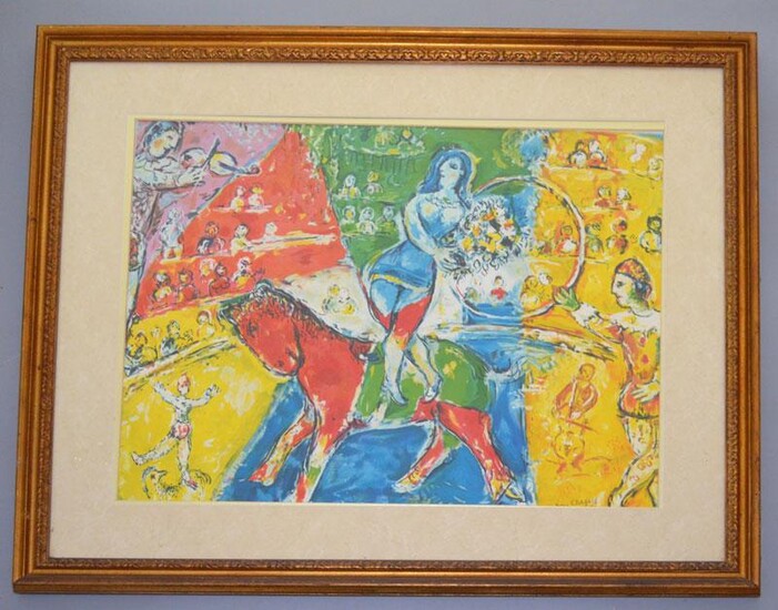 Chagall Le Cirque The Circus Chagall Print