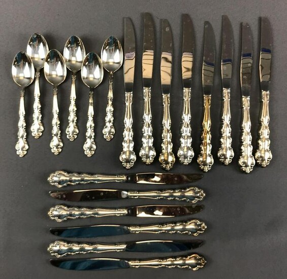 Collection of Silverplate Flatware : "Modern Baroque"
