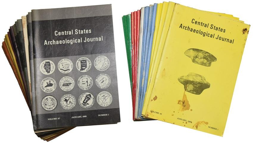 Compete set of 1990's Central States Journals.