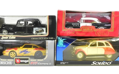 DIECAST - COLLECTION OF 1/18 SCALE DIECAST MODEL CARS