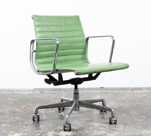 Eames for Herman Miller Swivel Desk Chair, Green