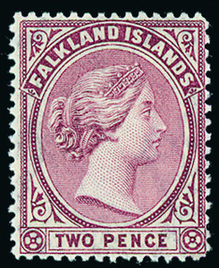 Falkland Islands: Queen Victoria Issued Stamps