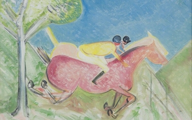 Fantini a cavallo, GIUSEPPE CESETTI © (Tuscania, 1902 - Viterbo, 1991)