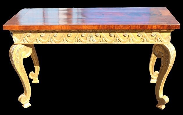 French Style Wooden Console Table