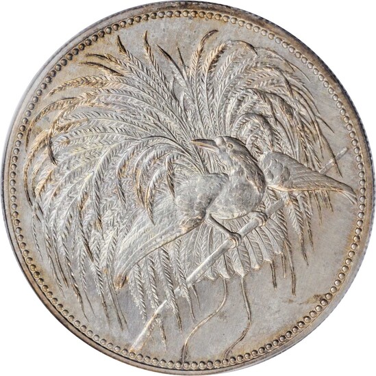 GERMAN NEW GUINEA. 5 Mark, 1894-A. Berlin Mint. Wilhelm II. PCGS PROOF-63.