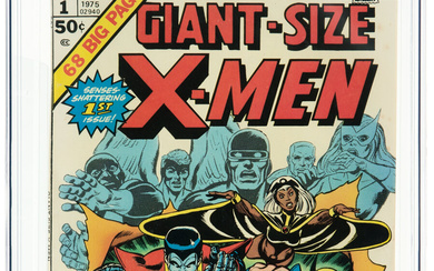 Giant-Size X-Men #1 (Marvel, 1975) CGC VF+ 8.5 Off-white...