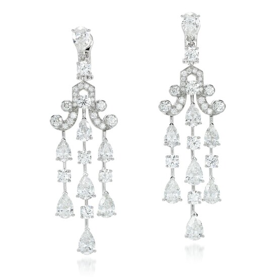 Graff | Pair of diamond earrings