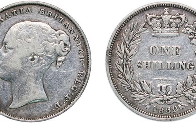 Great Britain United Kingdom 1852 1 Shilling - Victoria (1st...