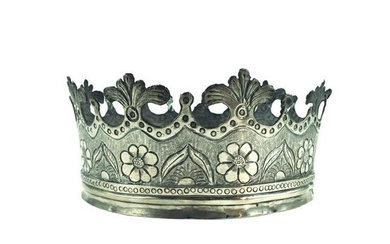 Hispano-American crown for religious image