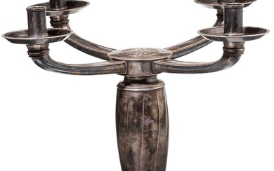 Honorary Award of the Reich Treasurer of the NSDAP - a four-flame silver candelabra, dated 1941