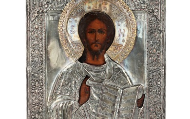Icon of the Almighty of the late 19th century in...