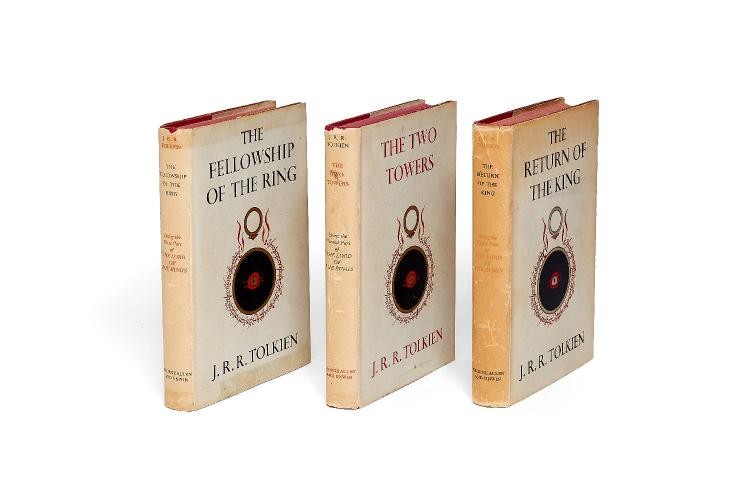 J.R.R. Tolkien, The Lord of the Rings Trilogy, first editions [George Allen & Unwin Ltd., 1954-1955]
