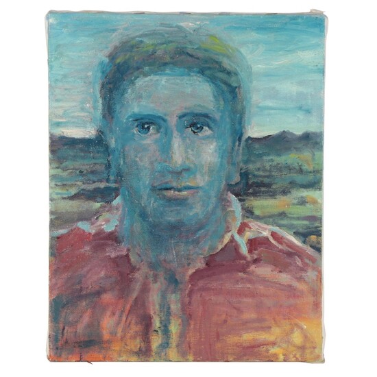 Jon Scharlock Portrait Oil Painting, Circa 2000