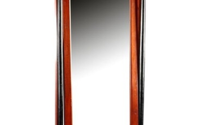 (-), Classic full-length mirror with faceted mirror in...