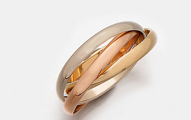 Classic Trinity ring by Cartier
