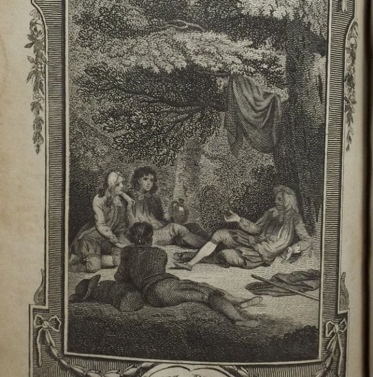 Le Sage, Gil Blas, Smollett 1791 Stothard ill. 4v. in 1