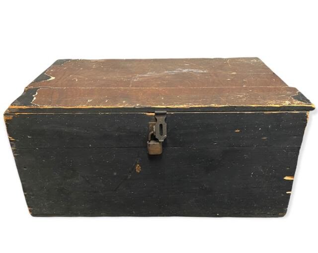 Ledoux Black Crate From New Guinea Expedition