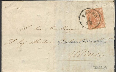 Lettera da Palma per Udine del 1° ottobre 1866