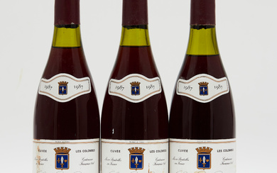 Lot of wine/red wine, three bottles of Bourgogne, Grand Cru, André Ziltener Père & Fils, Clos Vougeot, 1987, France (3).