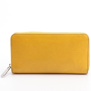 Louis Vuitton Paris Mimosa Yellow Epi Leather Wallet, Made in Spain, 2013