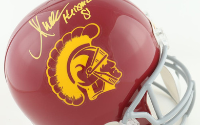 Marcus Allen Signed USC Trojans Full-Size Helmet Inscribed "Heisman 81" (Beckett)