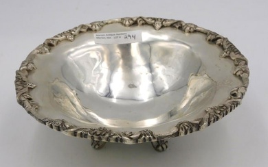Mexican Vigueras sterling silver bowl with a