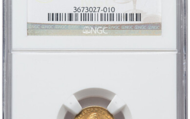 Mexico: , Republic gold 1/2 Escudo 1856/4 Mo-GF MS64 NGC,...