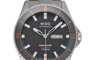 Mido Ocean Star M026.430.44.061.00 - Ocean Star Automatic Grey Dial Titanium Men's Watch