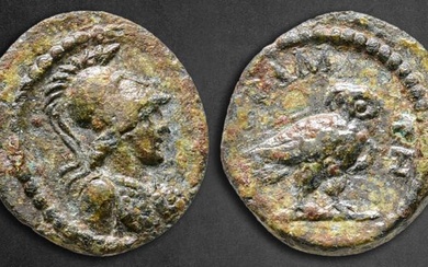 Mysia. Adramytteion circa 150-50 BC. Bronze Æ
