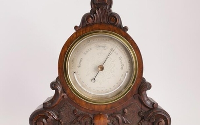 Negretti & Zambra, London Victorian Desk Barometer, circa 1873