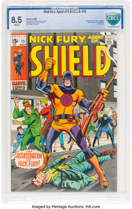 Nick Fury, Agent of S.H.I.E.L.D. #15 (Marvel, 1969)...