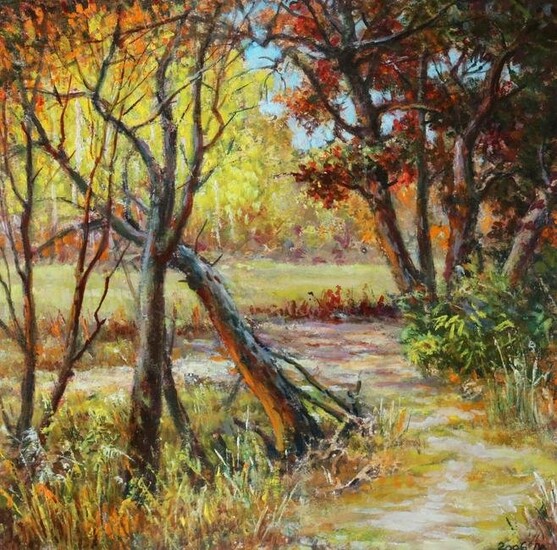 Oil painting Autumn Anatolii Tinhkhevich