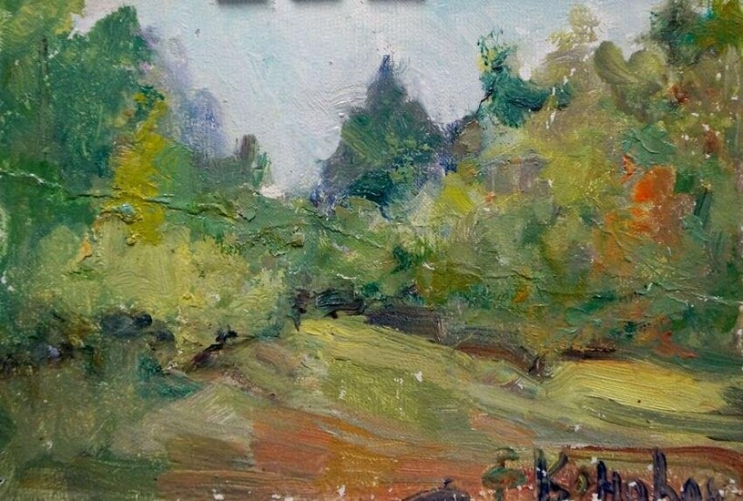Oil painting Landscapes Konovalyuk Fedor Zotikovich