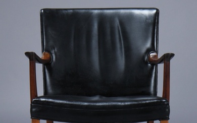 Ole Wanscher for A.J. The eagerness. Armchair in rosewood, 1950s