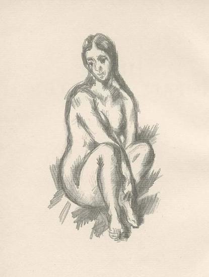 Paul Cezanne Femme nu