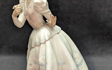 Retired Lladro Quinceanera Young Girl Figurine