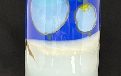 Richard Jolley art glass vase