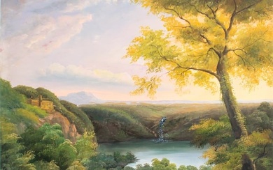 Shay Kun Landscape Scene Oil on Canvas, 2007