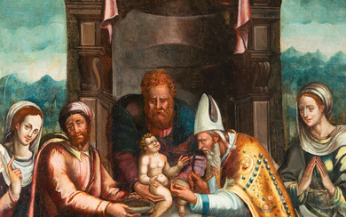 The Circumcision of Christ, 16th century Italian mannerist school