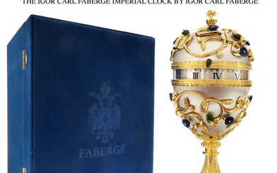 The Igor Carl Faberge Imperial Clock By Igor Carl Faberge
