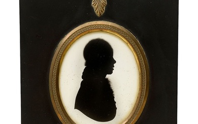 Thomas Lovell, British (c.1760-1806) Silhouette of a boy