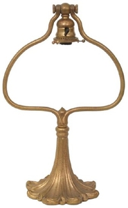 Tiffany Studios Dore Bronze Harp Desk Lamp Base