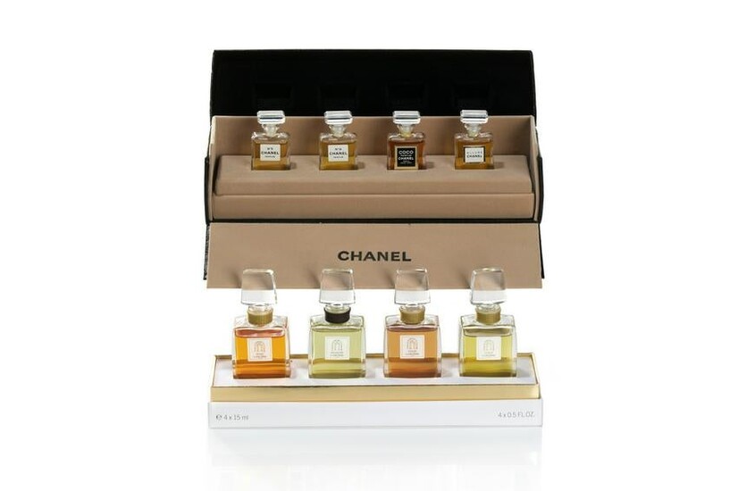 VINTAGE BOX SETS OF CHANEL AND LANCOME PARFUM in Canada