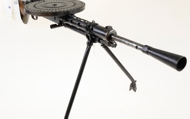 WWII, DP-28 machine gun, dated 1943, serial number "506", with...