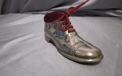 sterling silver model shoe