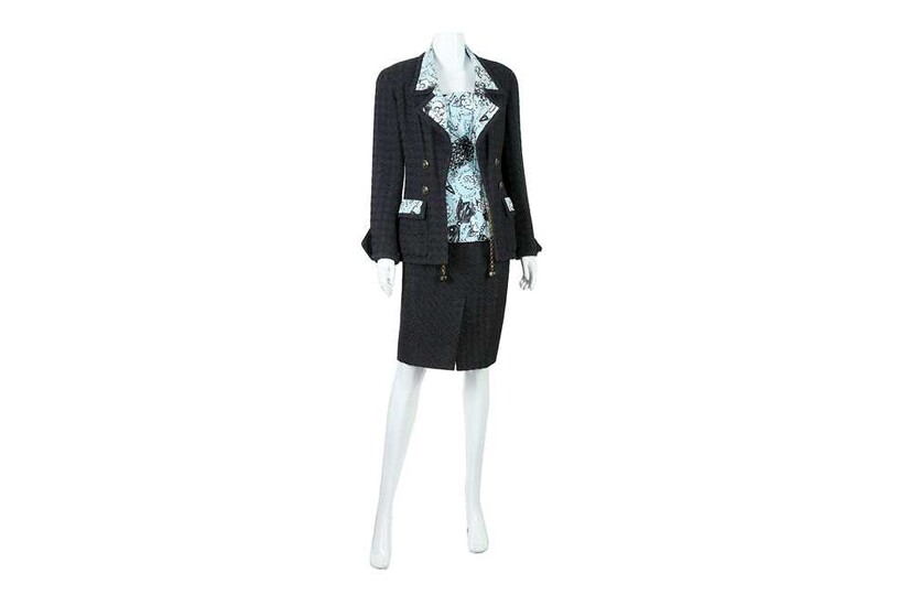 Chanel Boutique Three Piece Skirt Suit - sizes 38 and 40