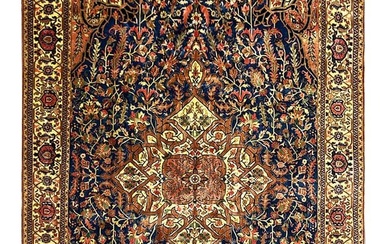 13 x 20 Large Rare Persian Heriz Rug