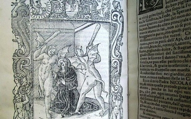 1588 ILLUSTRATED Ambrogio FRIGERIO VITA Santo Nicola di